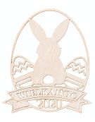 Jajko jajka Wielkanocne Z7 zając pisanka