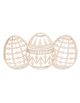 Jajko jajka Wielkanocne J3 koszyczek ozdoby