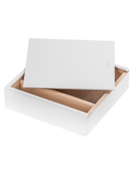 Pudełko na zdjęcia i pendrive 10x15, kolor biały