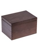 Szkatułka Pudełko Drewniane kuferek decoupage