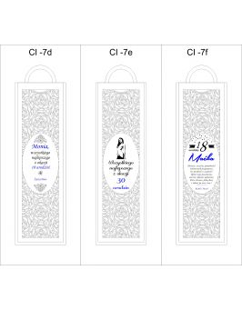 Skrzynka na wino z grawerem - URODZINY