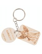 Brelok podziękowania dla gości Chrzest grawer