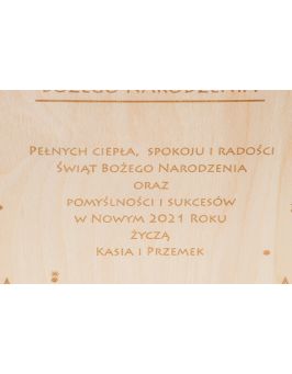 Topper na tort ROCZEK urodziny biały