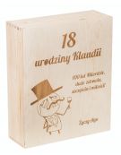 Prezent na 18 urodziny Pudełko, Carmen VIII, grawer