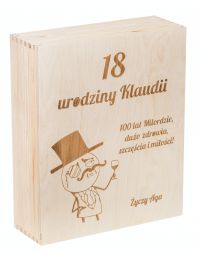 Prezent na 18 urodziny Pudełko, Carmen VIII, grawer