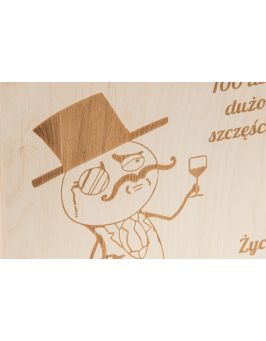 Topper na tort ROCZEK urodziny biały