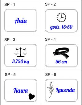 Tabliczka ze spinaczem + własny GRAWER