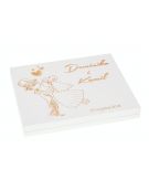 Pudełko na Merci Ślub Rocznica kolor biały, grawer