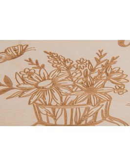 Topper na tort ROCZEK urodziny biały