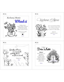 Topper na tort ROCZEK urodziny biały