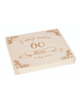 Topper na tort ROCZEK urodziny biały