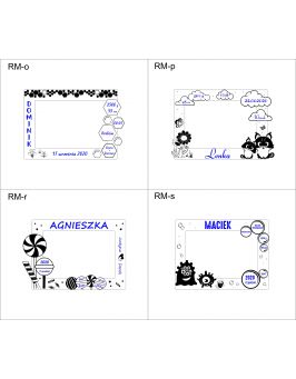 Ramka metryczka 3 dla dziecka
