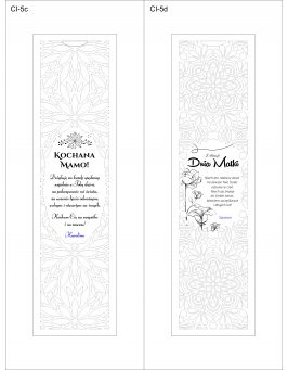 Topper na tort ROCZEK urodziny biały