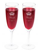 Kieliszki do szampana Na różne okazje 2szt grawer