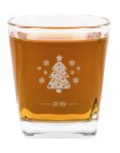 Szklanka do whisky Sylwester Święta grawer