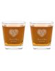 Szklanki do Whisky Walentynki grawer 2szt