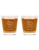 Szklanki do Whisky Wesele pamiątka grawer 2szt