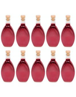 BUTELKI NALEWKA ELIPSA 200ml URODZINY prezent 10szt
