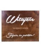 Tablica powitalna GOŚCI weselna DEKORACJE ŚLUBNE