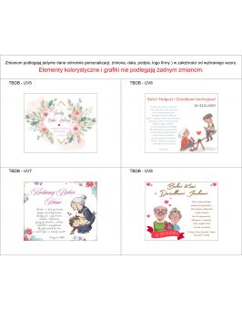 pudełka z nadrukiem