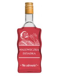 Butelka fala 500ml na bimber dla Dziadka grawer