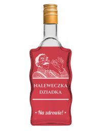 Butelka fala 500ml na bimber dla Dziadka grawer