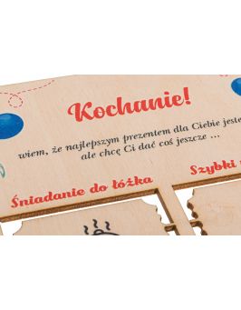 Skrzynka na piwo NOSIDŁO prezent urodziny grawer brąz