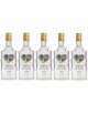 5x Butelka Fala 500ml Walentynki nadruk