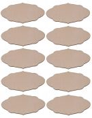 Tabliczka drewniana do zdobienia 8,5x4,5cm 10szt