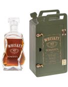 Karnister Barek + karafka, kolor zielony, grawer mały