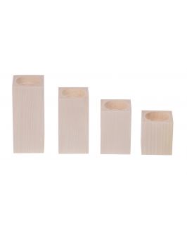 Świecznik kwadrat 10 cm