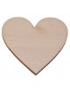 Drewniane serce 4x4 cm 1 szt.