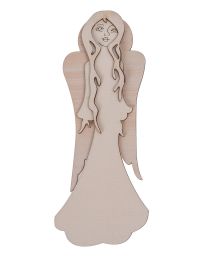 Drewniany aniołek 25 cm