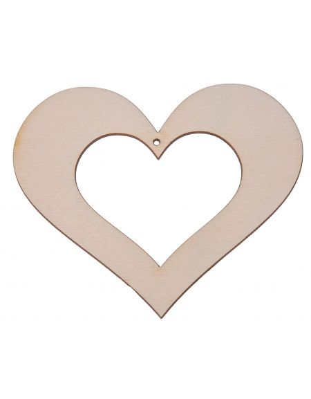 DREWNIANE SERCE 5x6 cm DREWNIANE SERCE 5x6 cm