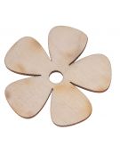 Drewniany kwiatek  4x4 cm 1 szt.