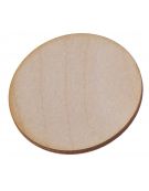 Drewniane kółko 1x1 cm 1 szt.