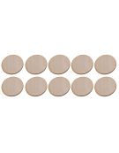 Drewniane kółko 2x2 cm 10 szt.