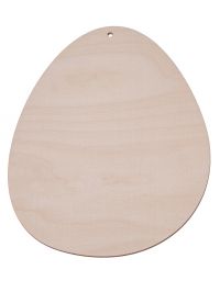 Drewniane jajko 20x16 cm