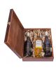 Pudełko drewniane na wino CARMEN III - kolor orzech