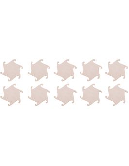 Podkładka PUZZLE 10x10 cm - 10 sztuk