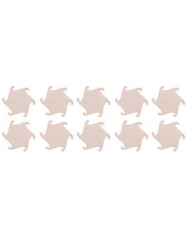 Podkładka PUZZLE 6,5x6,5 cm - 10 sztuk