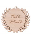 Medal drewniany 3 mm + GRAWER