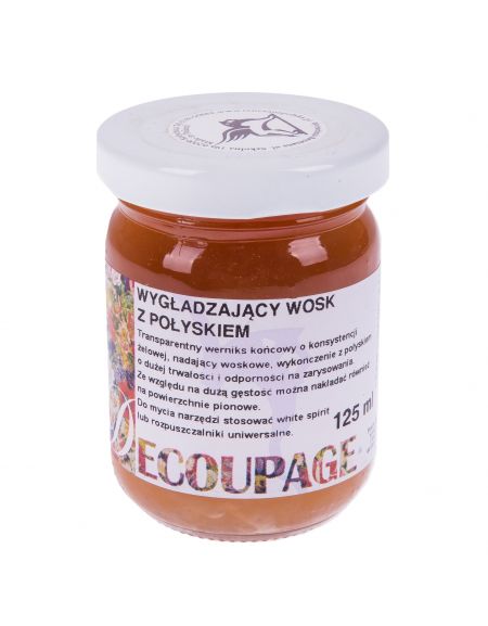 Wygładzający wosk z połyskiem DECOUPAGE