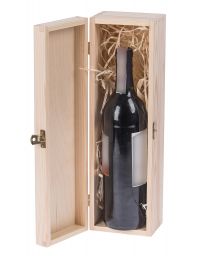 Pudełko drewniane  pojemnik na wino CARMEN II