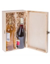 Pudełko drewniane pojemnik na wino CARMEN V