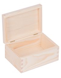 Drewniane pudełko pojemnik A1 16x12 cm