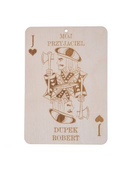 ZAWIESZKA ozdobna karta GRAWER prezent KOMPLET!!!