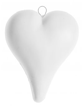 BOMBKA plastikowa serce 10,5x7,5 cm