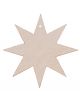 Zawieszka gwiazdka 8ramienna 7cm S14