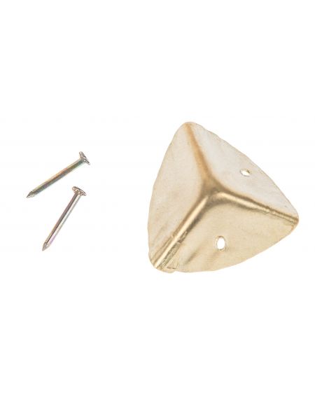 Narożnik złoty 15x15 mm okucie do pudełka Narożnik złoty 15x15 mm okucie do pudełka